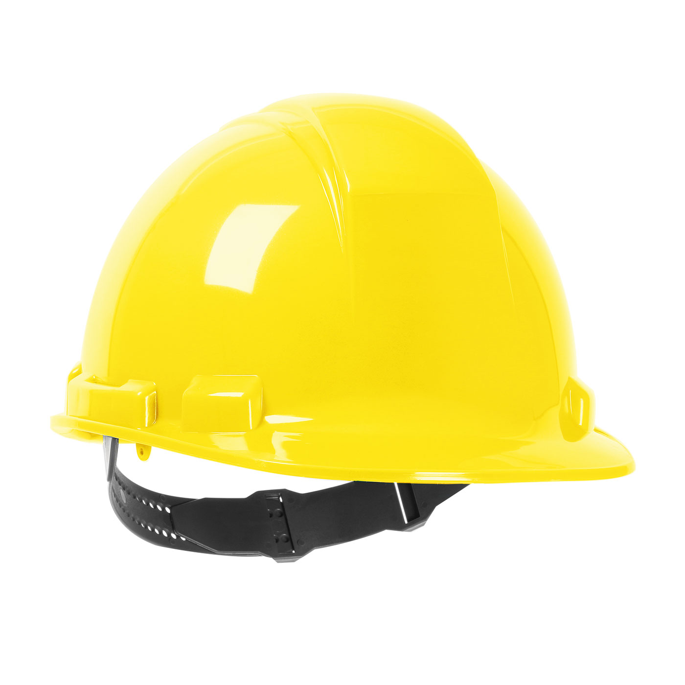 280-HP241 PIP® Dynamic Whistler™ Cap Style Hard Hat with HDPE Shell, 4-Point Textile Suspension and Pin-Lock Adjustment - Yellow